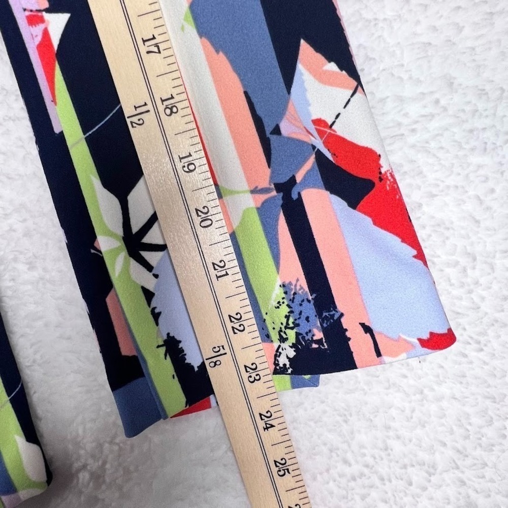 DG2 Abstract Print Blazer XL Colorful Statement Career Teacher Chic Jacket - Picture 11 of 12